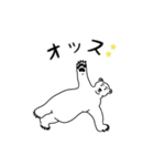 あいさんのしろくま（個別スタンプ：8）