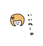 おかっぱ少女の日常会話（個別スタンプ：20）