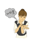 彼女の日常言語（個別スタンプ：2）