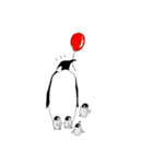 ペンギン少女α（個別スタンプ：28）
