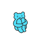 エモーショナルなクマ（個別スタンプ：3）