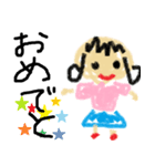 女の子のスタンプ(よく使う言葉)（個別スタンプ：4）