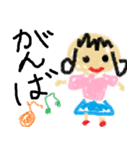 女の子のスタンプ(よく使う言葉)（個別スタンプ：5）