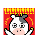 普段使える！かわいい牛のも～ちゃん（個別スタンプ：4）