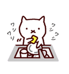 普段使いの手描きねこ（個別スタンプ：27）