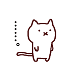 普段使いの手描きねこ（個別スタンプ：33）