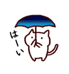 普段使いの手描きねこ（個別スタンプ：37）