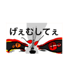 心の声と表情で伝えるはっくん（個別スタンプ：1）