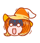 キャンディコーン魔女（個別スタンプ：16）