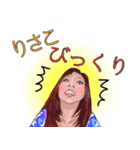 りさこ的に。（個別スタンプ：5）