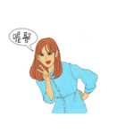 彼女の日常言語2（個別スタンプ：1）