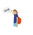 彼女の日常言語2（個別スタンプ：3）