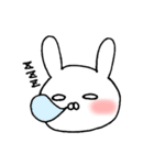 いろんな感情のうさぎ（個別スタンプ：21）