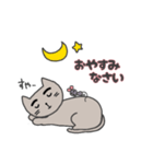 setzyのまゆげネコ（個別スタンプ：1）