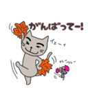 setzyのまゆげネコ（個別スタンプ：34）