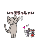 setzyのまゆげネコ（個別スタンプ：39）