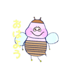 ☆みつばちぶ～☆（個別スタンプ：4）