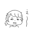 I'm sleepy.（個別スタンプ：7）