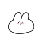 うさちゃんのかお 2（個別スタンプ：2）