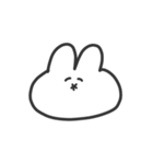 うさちゃんのかお 2（個別スタンプ：3）