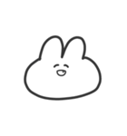 うさちゃんのかお 2（個別スタンプ：5）