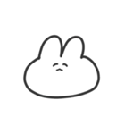 うさちゃんのかお 2（個別スタンプ：6）