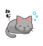かわいい！ラクガキねこスタンプ（個別スタンプ：6）