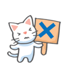 かわいい！ラクガキねこスタンプ（個別スタンプ：26）