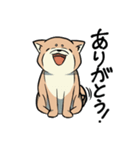 限界柴犬君たち（個別スタンプ：3）