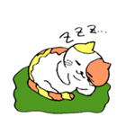 自由気ままな猫とほのぼのライフ（個別スタンプ：4）