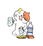 自由気ままな猫とほのぼのライフ（個別スタンプ：5）