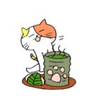 自由気ままな猫とほのぼのライフ（個別スタンプ：6）