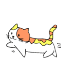 自由気ままな猫とほのぼのライフ（個別スタンプ：7）