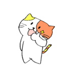 自由気ままな猫とほのぼのライフ（個別スタンプ：14）