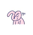 のんびりうさぎとくま（個別スタンプ：4）
