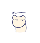 のんびりうさぎとくま（個別スタンプ：6）
