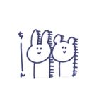 のんびりうさぎとくま（個別スタンプ：32）