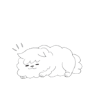 しろもふ（個別スタンプ：3）