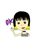 女の子用スタンプ♥（個別スタンプ：3）