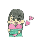 かわいいハイセンス女の子スタンプ（個別スタンプ：16）