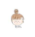 女の子時々違うやつ（個別スタンプ：3）