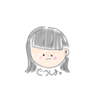 女の子時々違うやつ（個別スタンプ：4）