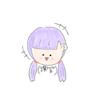 女の子時々違うやつ（個別スタンプ：8）