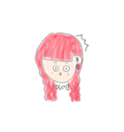 女の子時々違うやつ（個別スタンプ：9）