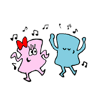Colorful Funny Aliens（個別スタンプ：30）