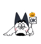 お犬のオン君(ハロウィン編)（個別スタンプ：11）