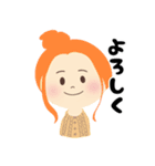 ゆるふわガールときどきボーイ（個別スタンプ：3）