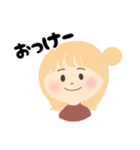 ゆるふわガールときどきボーイ（個別スタンプ：8）
