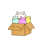 箱にはいったねこ（個別スタンプ：9）