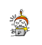 続・私の頭の中にいる変なおっさん（個別スタンプ：7）